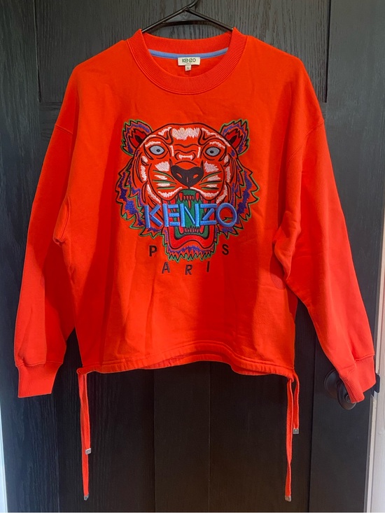 Kenzo Sweaters - Kenzo Tiger Sweatshirt (cropped, drawstring hem)